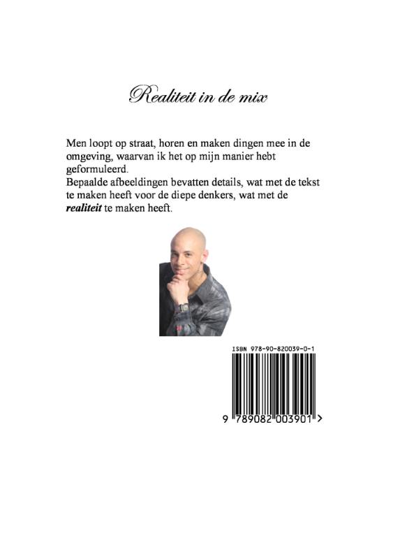 Achterkant van Realiteit in de mix