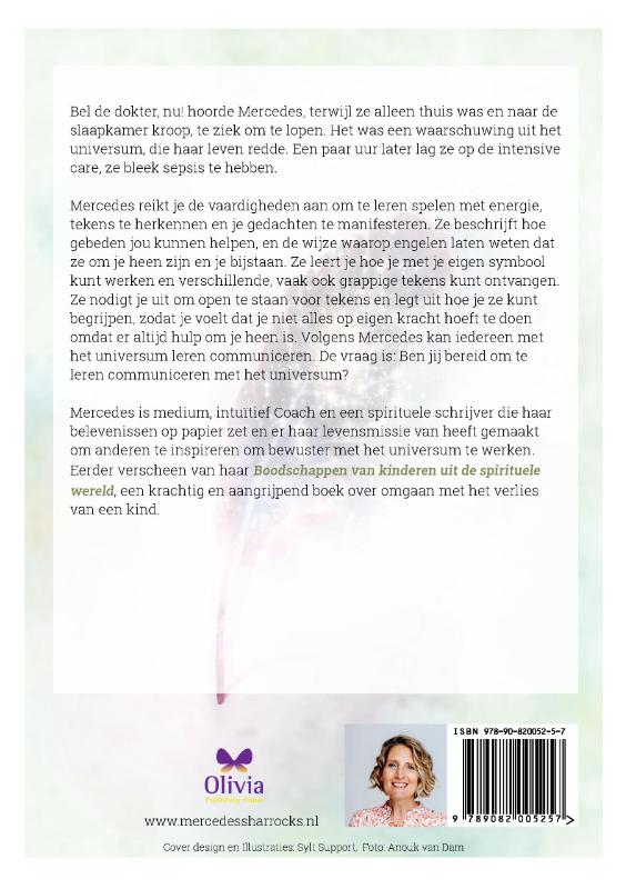 Achterkant van Tekens uit het universum