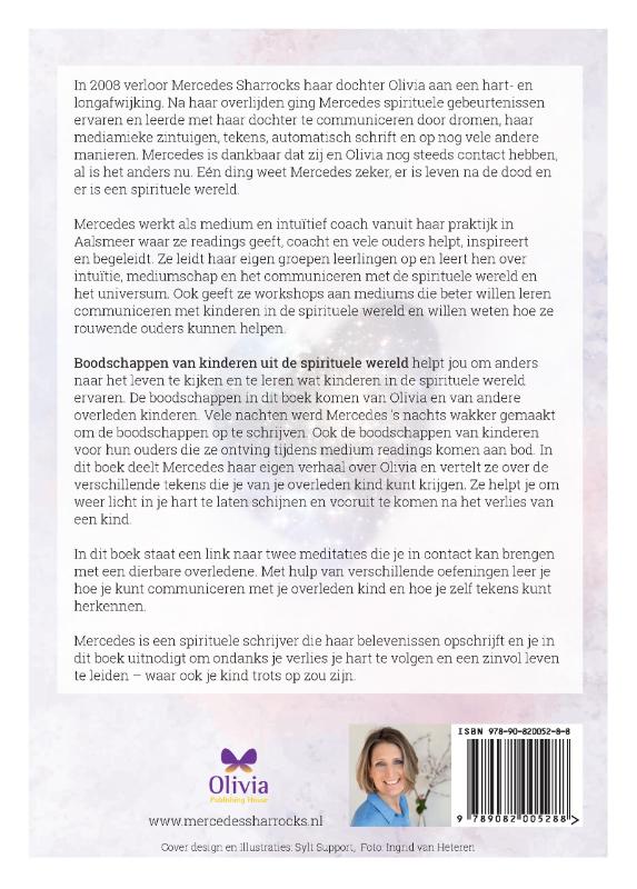 Achterkant van Boodschappen van kinderen vanuit de spirituele wereld