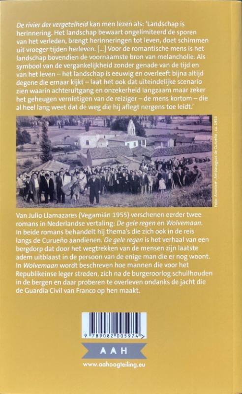 Achterkant van De rivier der vergetelheid