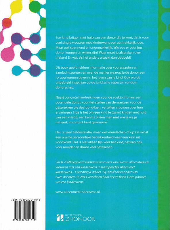 Achterkant van Donor bekend