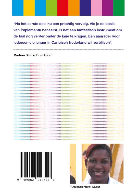 Achterkant van Papiaments-Nederlands methode