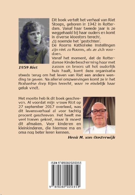 Achterkant van Op de wereld gezet