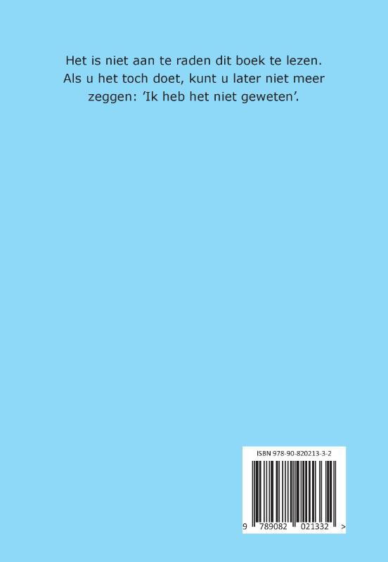 Achterkant van Het Europees-Islamitisch Vriendschapsverdrag