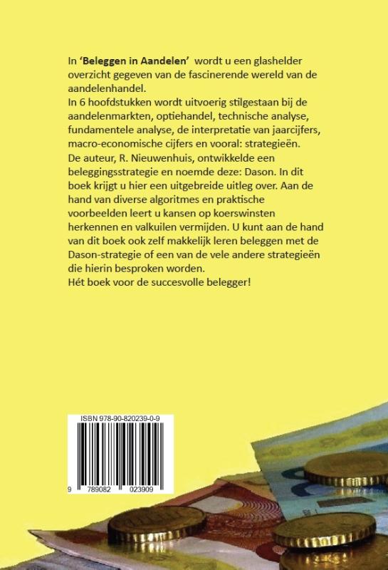 Achterkant van Beleggen in aandelen