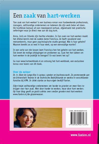 Achterkant van Een zaak van hart werken