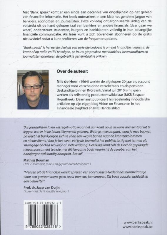 Achterkant van Bank speak