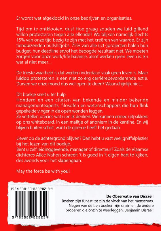 Achterkant van Ontklooien