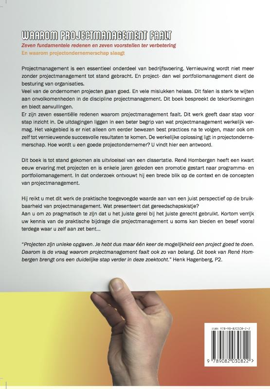 Achterkant van Waarom projectondernemerschap slaagt