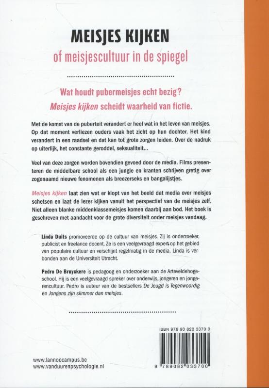 Achterkant van Meisjes kijken