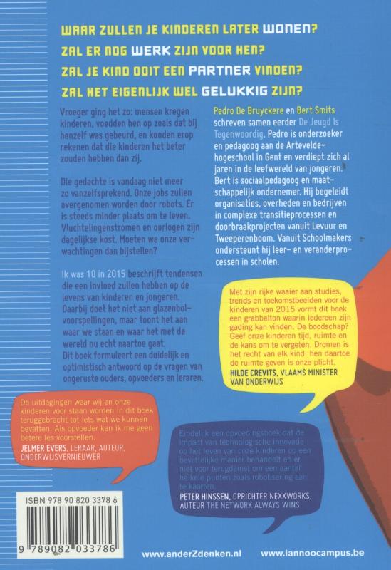 Achterkant van Ik was 10 in 2015