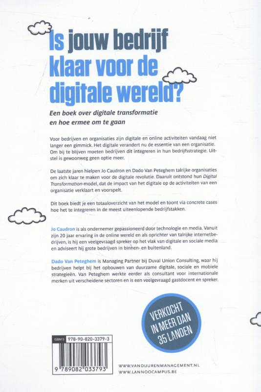 Achterkant van Digital transformation