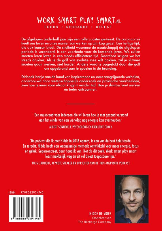 Achterkant van Work smart play smart.nl