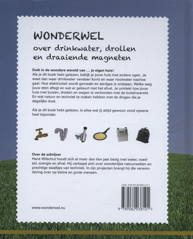Achterkant van Wonderwel