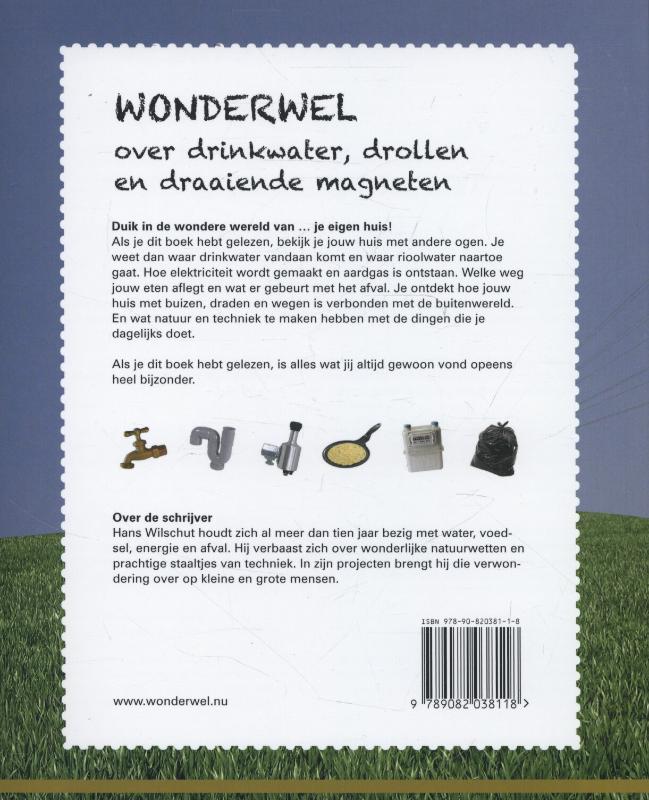 Achterkant van Wonderwel