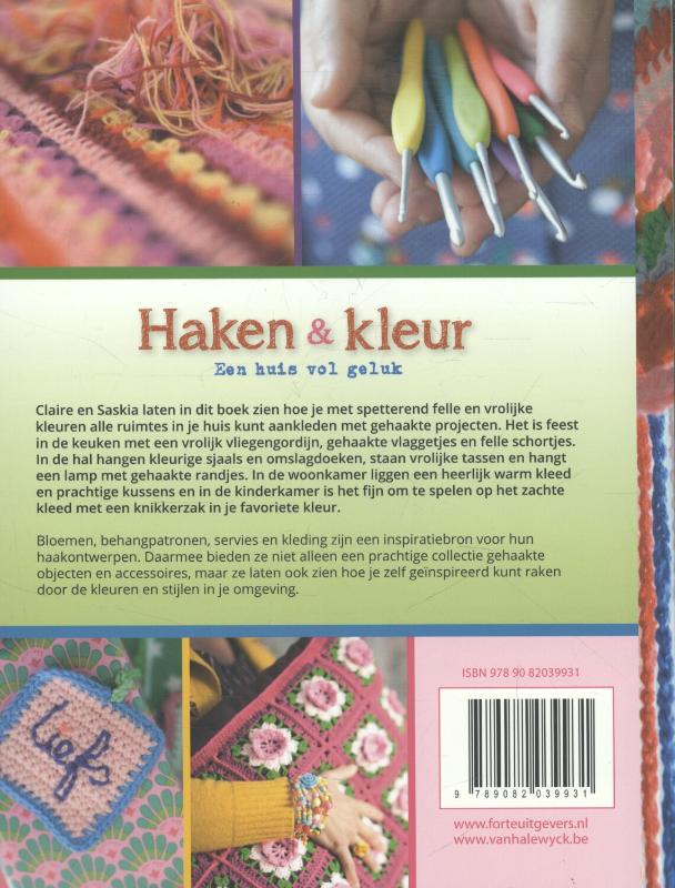 Achterkant van Haken en kleur