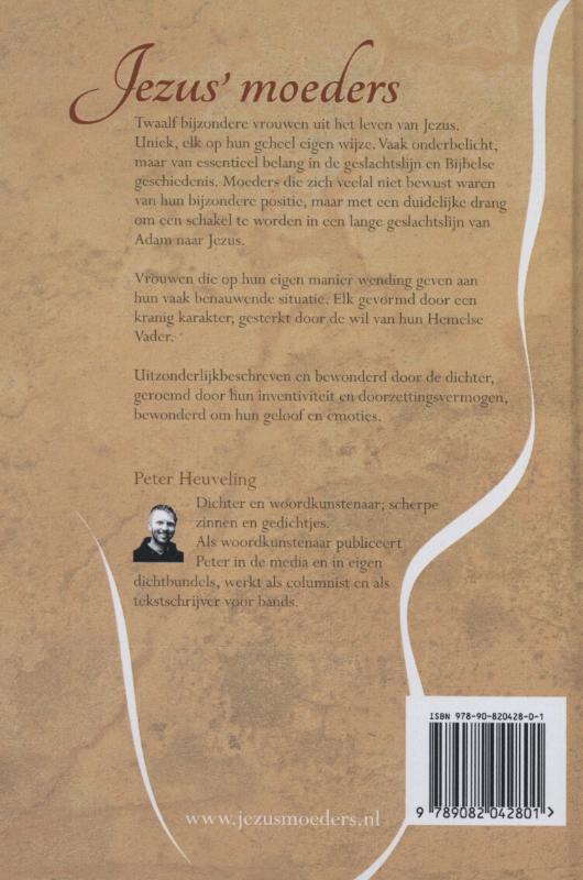 Achterkant van Jezus' moeders