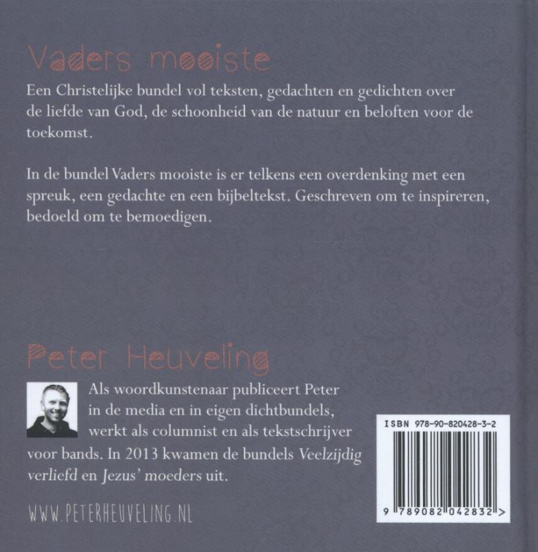 Achterkant van Vaders mooiste