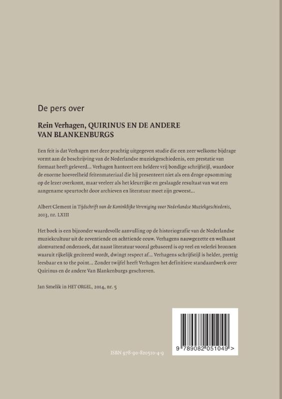Achterkant van Bequaem en van goede comportement