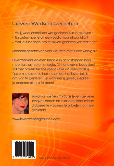 Achterkant van Leven Werken Genieten