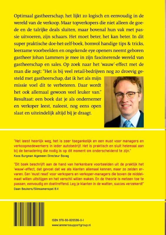 Achterkant van Wauw