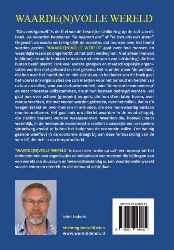 Achterkant van Waarde(n)volle wereld