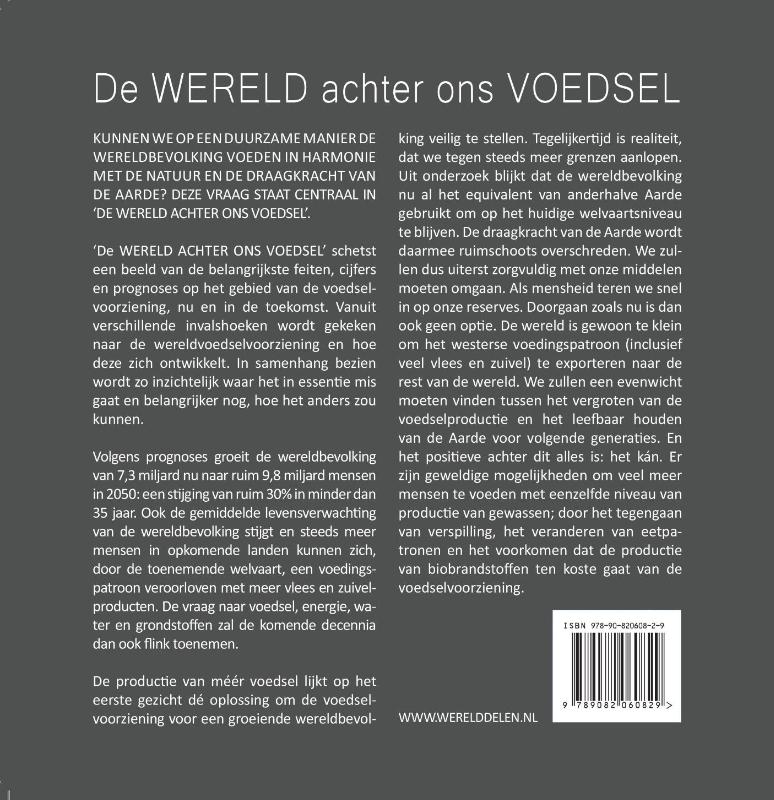 Achterkant van De wereld achter ons voedsel