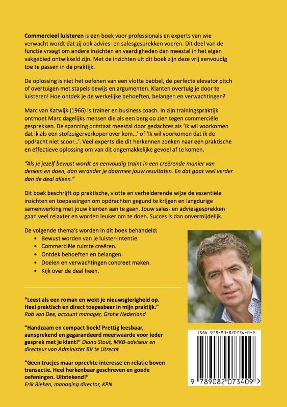 Achterkant van Commercieel luisteren