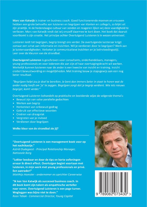 Achterkant van Overtuigend luisteren