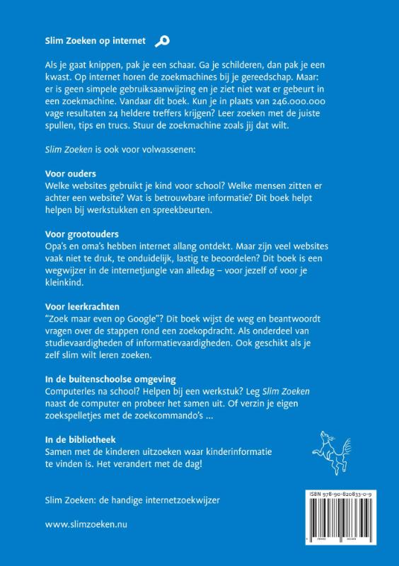 Achterkant van Slim zoeken op internet
