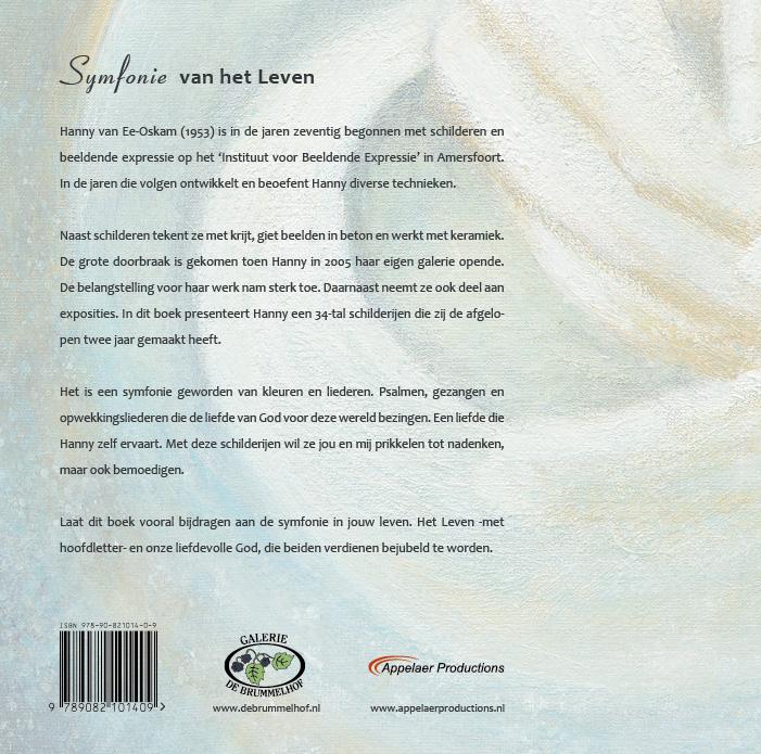 Achterkant van Symfonie van het leven