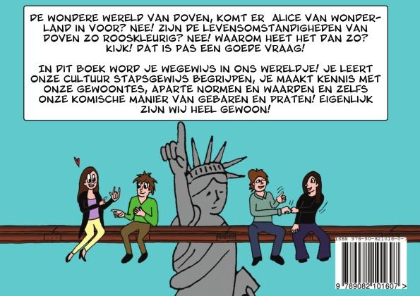 Achterkant van De wondere wereld van doven
