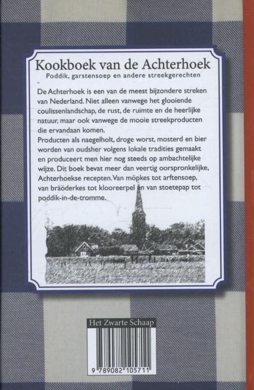 Achterkant van Kookboek van de Achterhoek