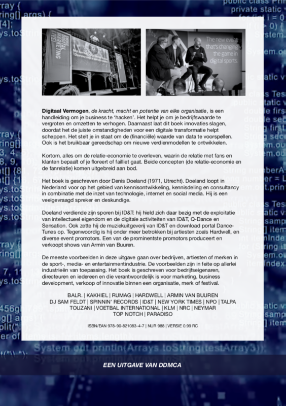 Achterkant van Digitaal Vermogen
