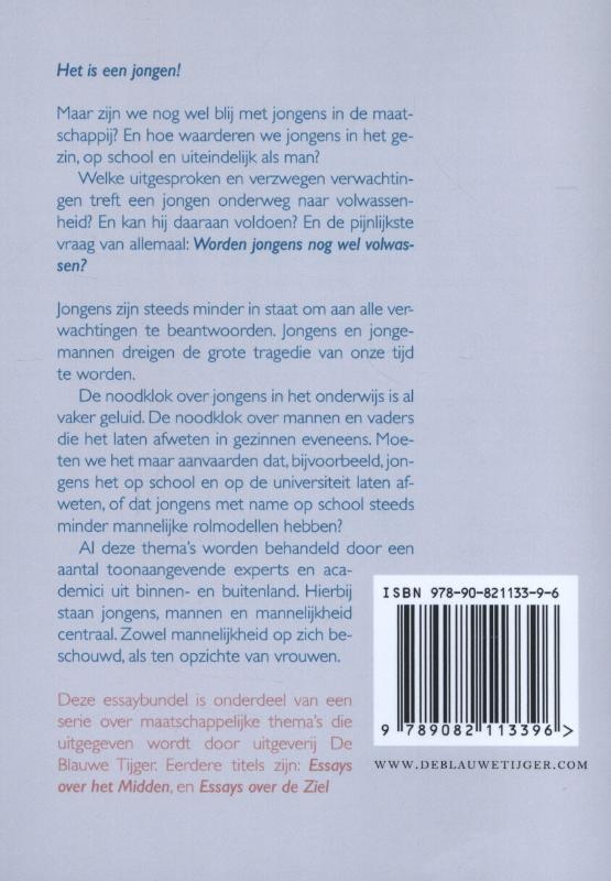 Achterkant van Essays over Mars
