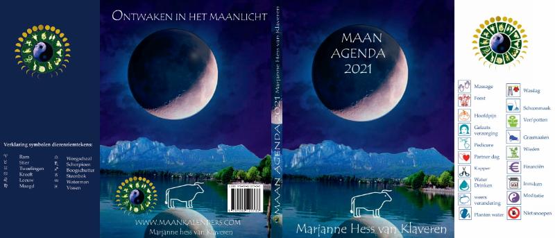 Achterkant van Maan Agenda 2022