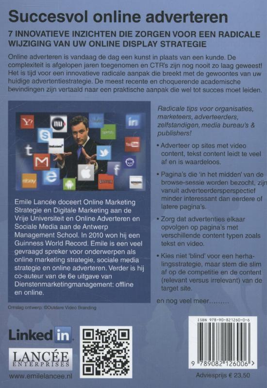 Achterkant van Succesvol online adverteren
