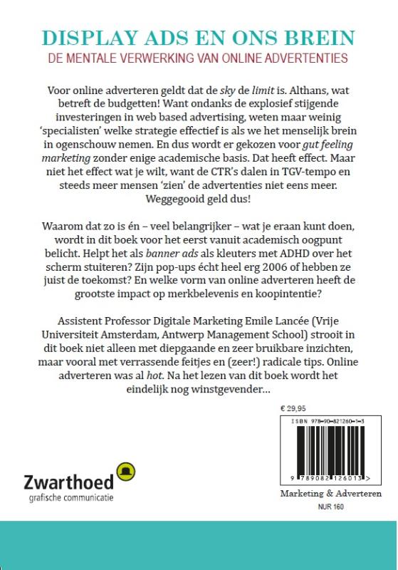 Achterkant van Display ads en ons brein