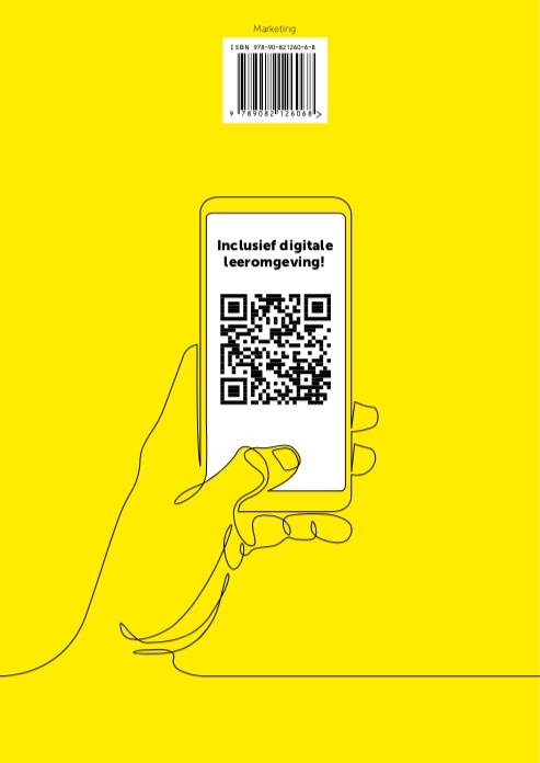 Achterkant van Digitale marketing en commerce