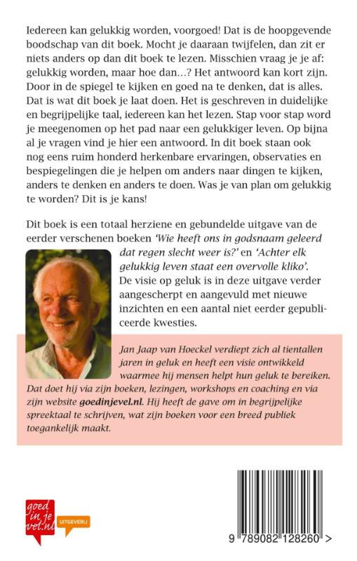Achterkant van Geluk is geen kwestie van geluk