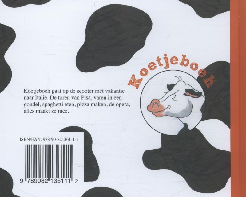 Achterkant van Naar Italie