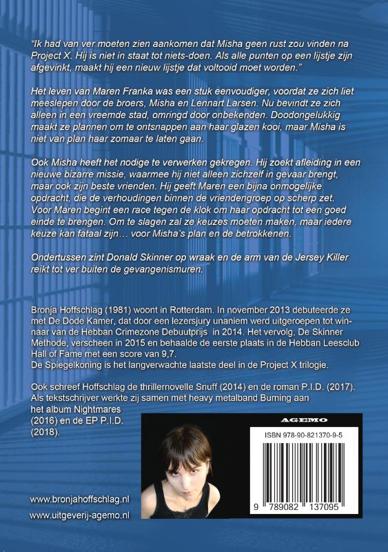 Achterkant van De Spiegelkoning