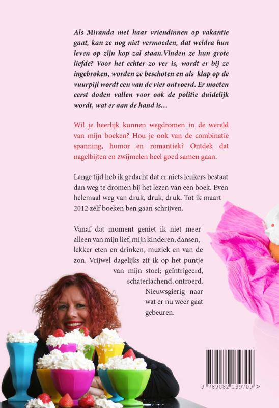 Achterkant van Cupcakes en een koffer