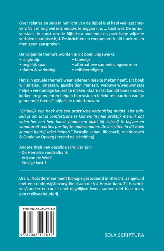Achterkant van De hemelse relatiecoach