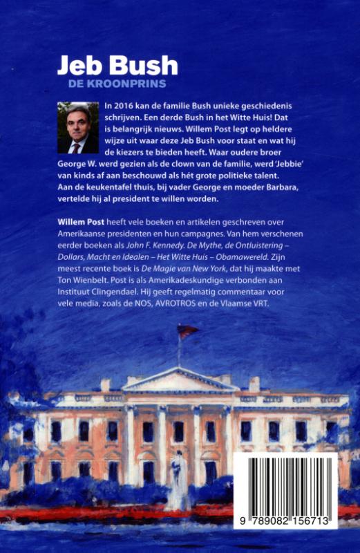Achterkant van Jeb Bush