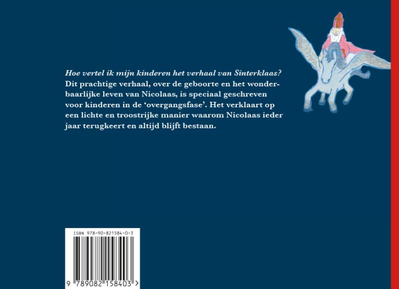 Achterkant van Het wonderbaarlijke leven van Nicolaas