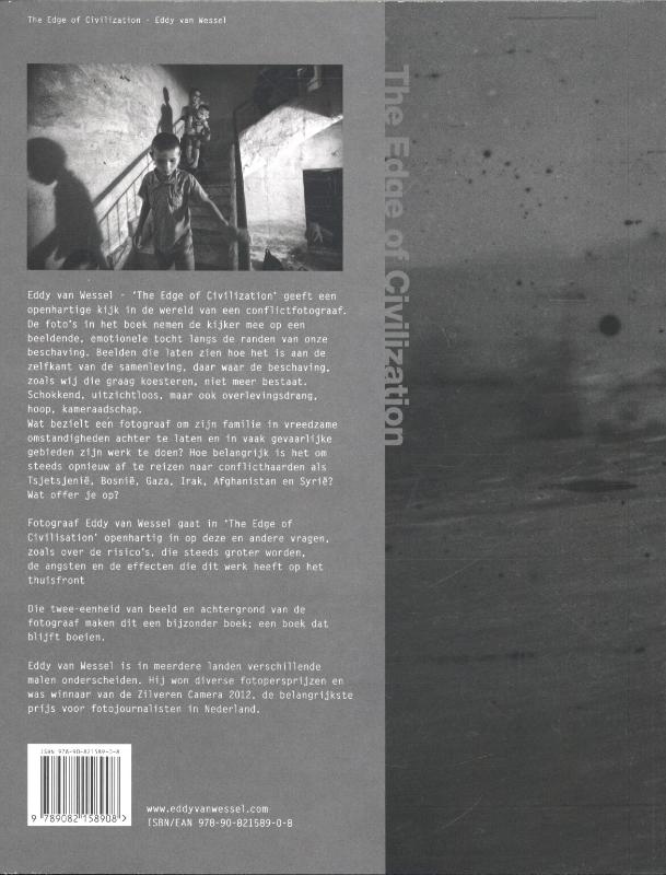 Achterkant van The edge of civilization