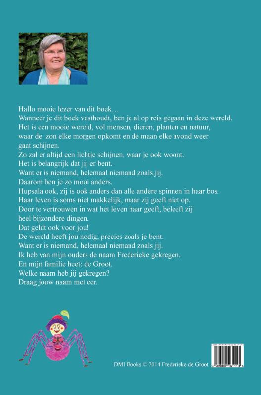 Achterkant van Hupsala's grote avontuur