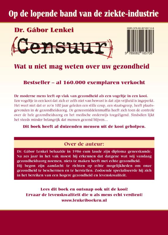 Achterkant van Censuur