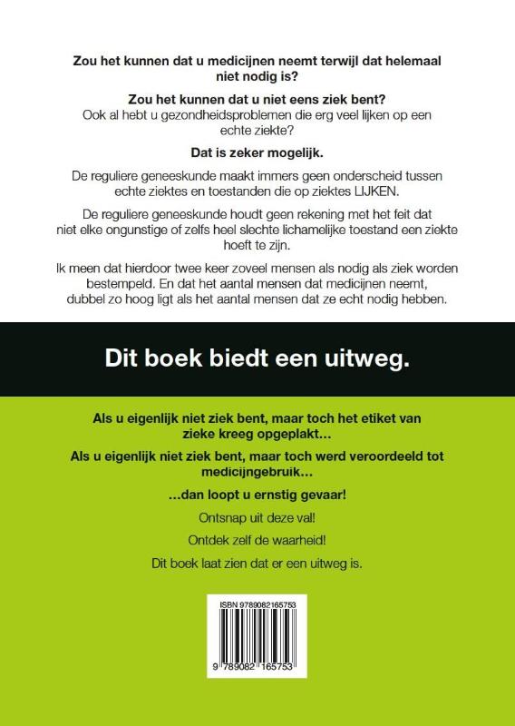 Achterkant van Toestanden die op ziektes lijken